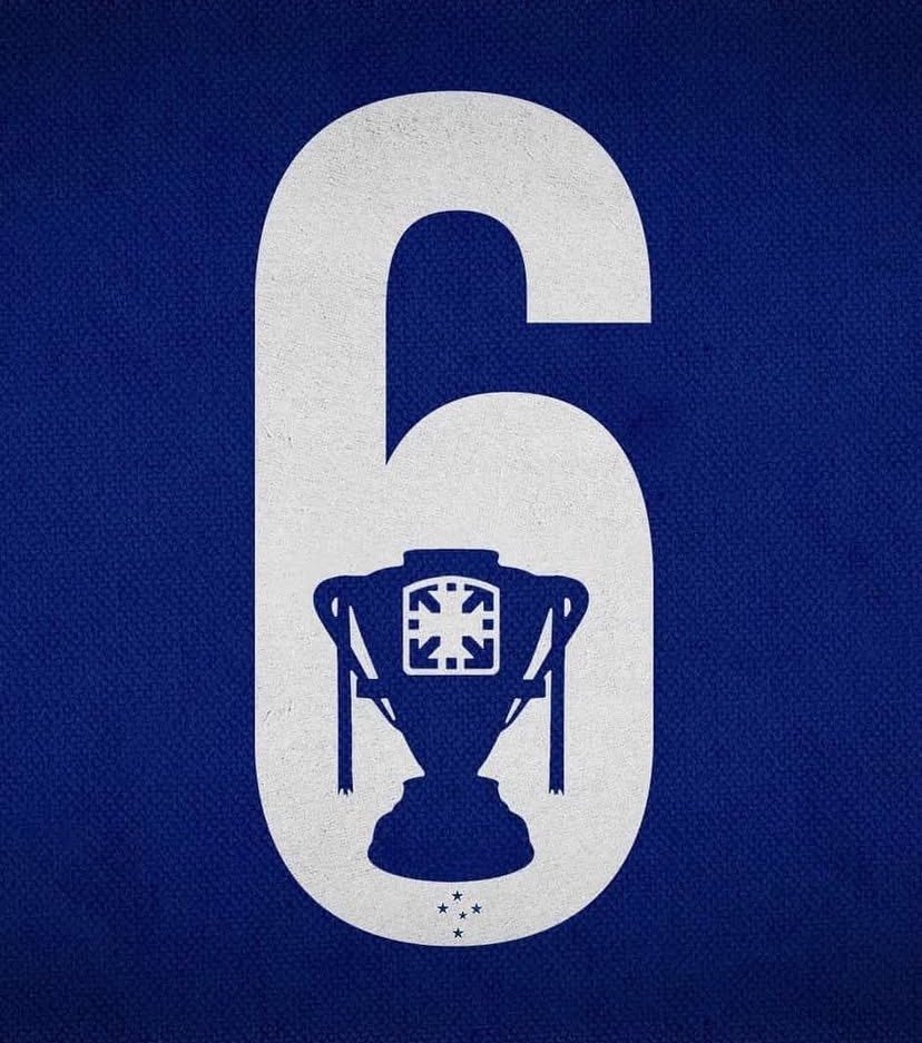 digacru's tweet photo. Hexa da Copa, apenas um. https://t.co/X8ryv06se7