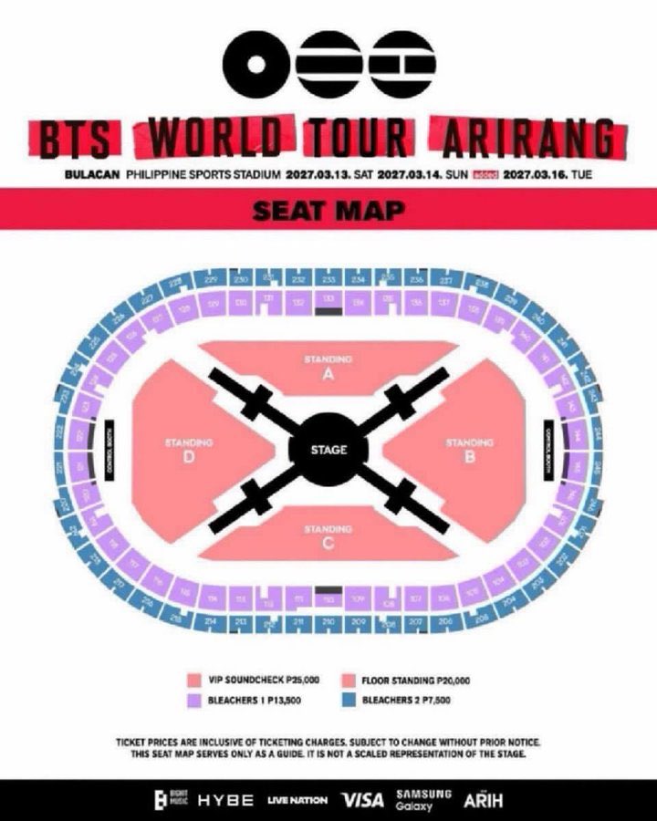 Harumatix's tweet photo. 🎫 WTS | BTS WORLD TOUR ‘ARIRANG’ IN BULACAN 🇵🇭

📅 March 13 & 14, 2027

🎟️ Available Tickets:
⭐ VIP Soundcheck
⭐ Bleachers 1
⭐ Bleachers 2

🌏 International & local fans are welcome! ✅

📩 DM if you're interested.

#방탄소년단 #BTS
#BTS_WORLDTOUR_ARIRANG
#BTS_WORLDTOUR_ARIRANG_BULACAN
#BTS_WORLDTOUR_ARIRANG_ASIA.