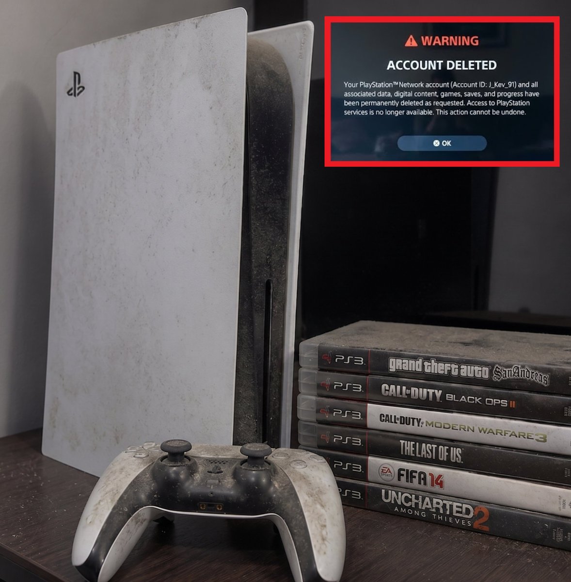 mymixtapez's tweet photo. PlayStation can close your account if you're inactive for 36 months, causing you to lose access to all your digital purchases, including games, DLCs, and other content 😳 https://t.co/1iR16fWl4H