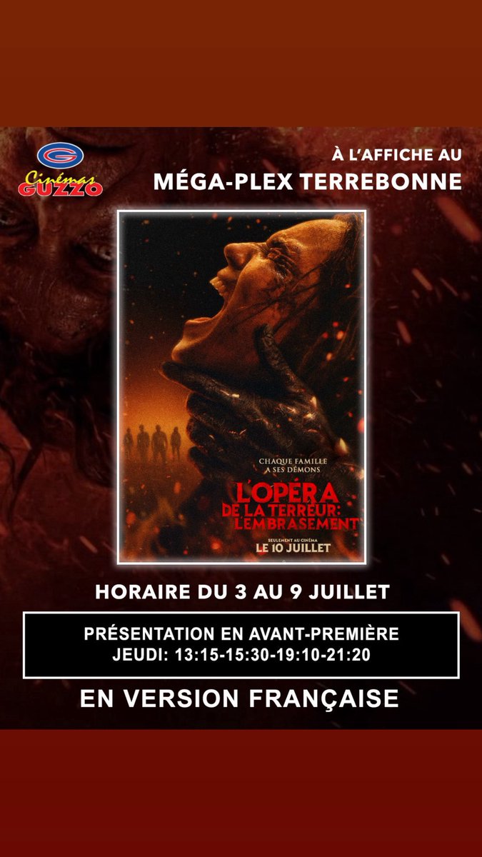 Guzzo_Vincenzo's tweet photo. @CinemasGuzzo #cinematerrebonne https://t.co/7kpZ0UboZh