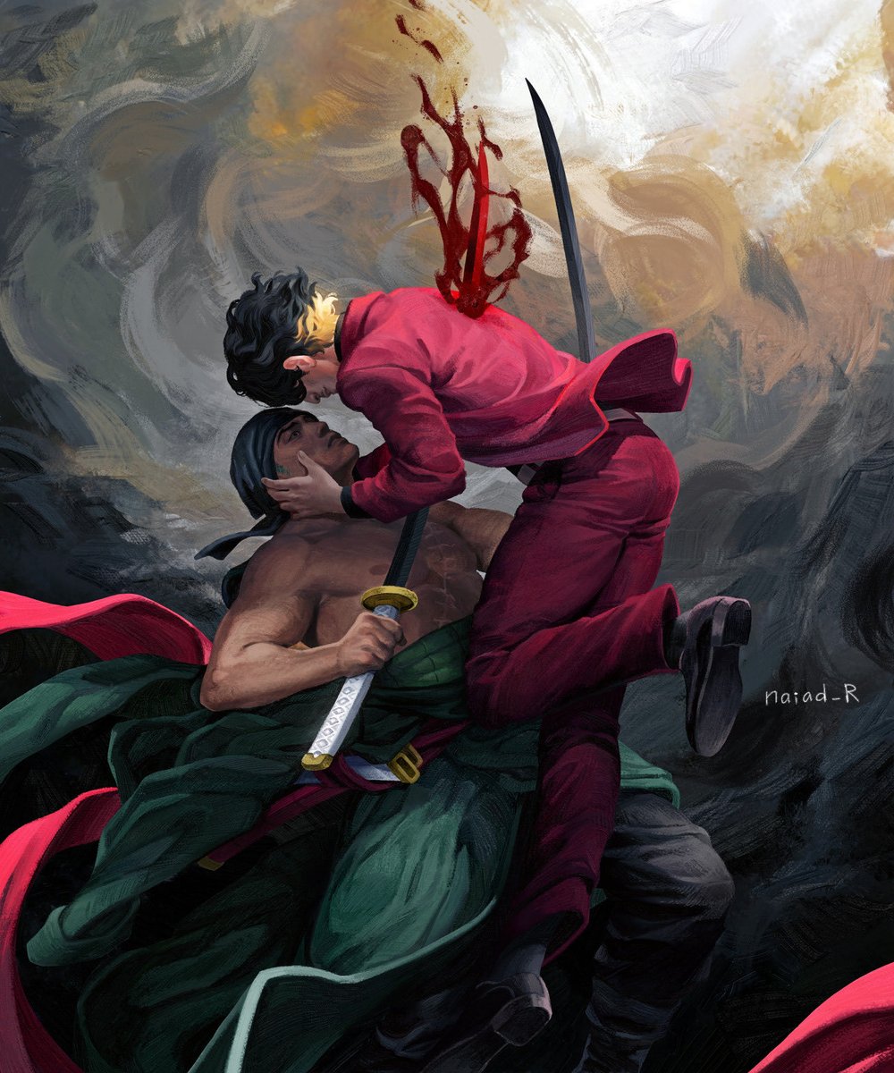aveitso's tweet photo. imagine killingham using his df on zoro and sanji and finding out their biggest fear is the the same black haired emotionless person🫢 https://t.co/WzSmSBizkE