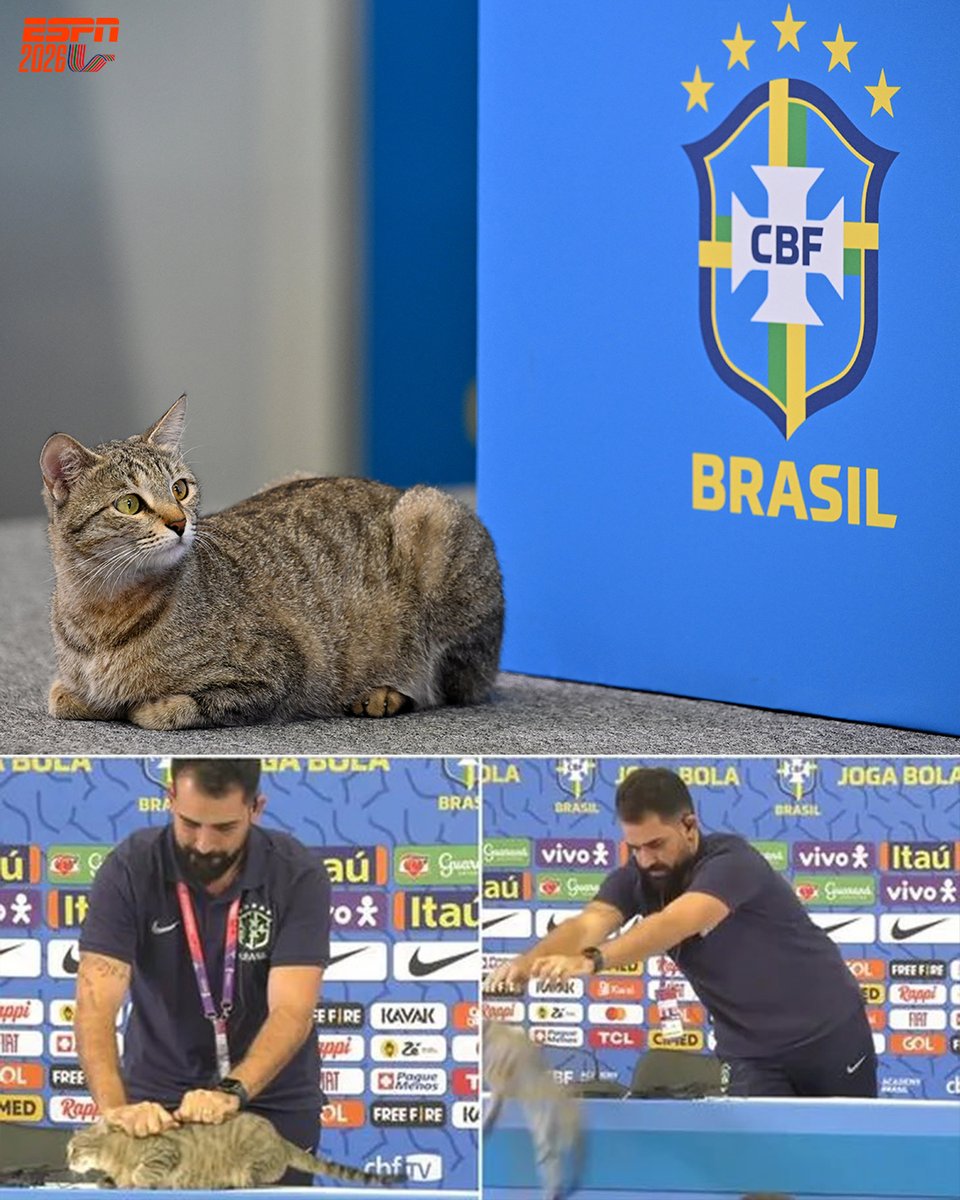 ESPNDeportes's tweet photo. Ya habló el enemigo de Brasil 🎤😾 https://t.co/jmEQUZRhRX