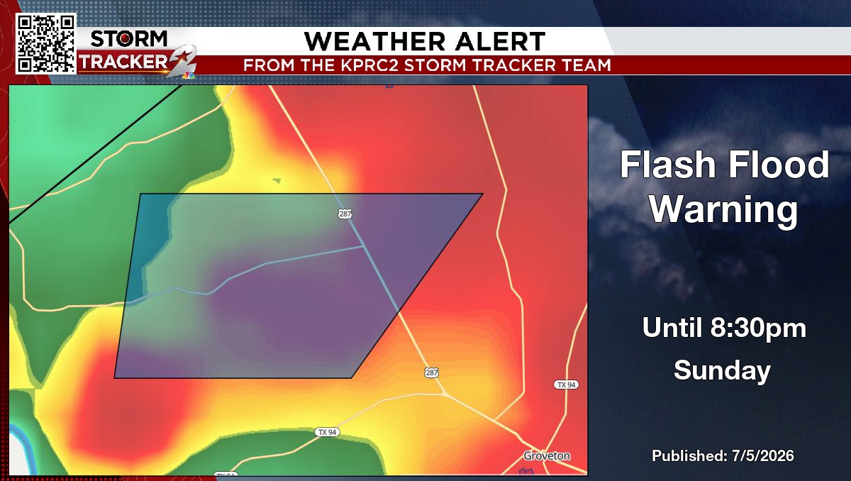 KPRC2Justin's tweet photo. Flash Flood Warning for Trinity County in TX until 8:30pm Sunday. More: https://t.co/CRGuU8ztQu #txwx https://t.co/SsCjMGx3Gz