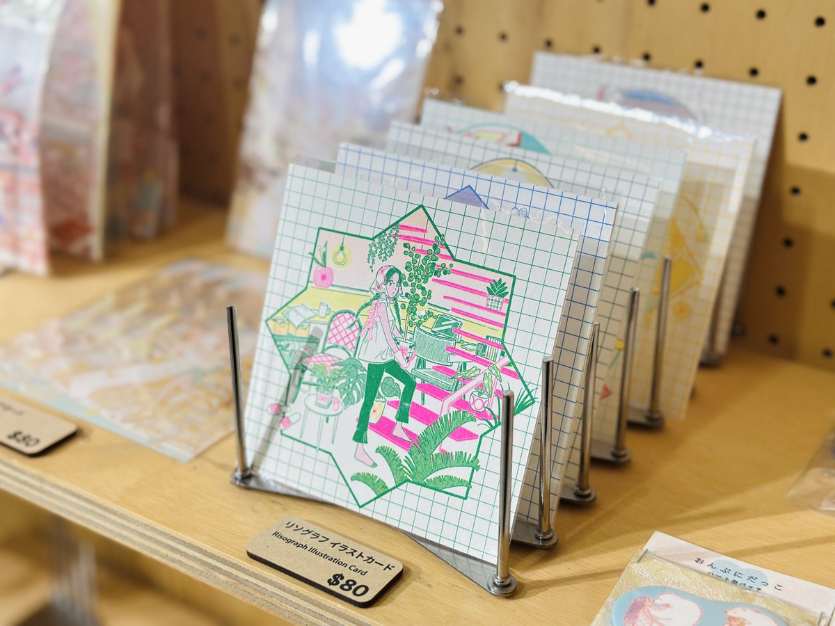 claboratoryscom's tweet photo. C/STORE POPUP@StableNice BLDG. 台湾 7月 本日から開催です！
おすすめアーティスト坂本彩の平面作品とオリジナルグッズを展示販売いたします！
7月6日(月) ～ 8月30日(日)　
https://t.co/uTa2LHqufM https://t.co/m2dSYbnScs