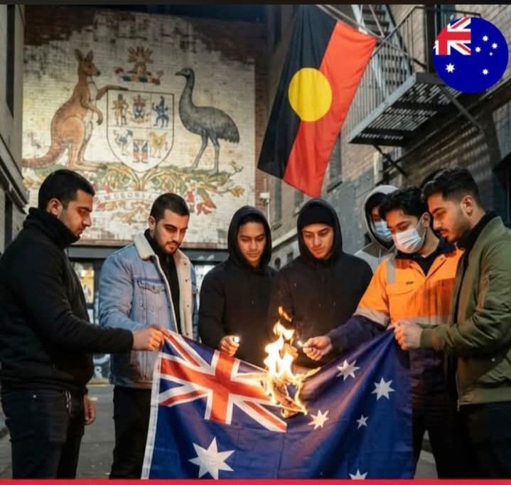 JimThom90458694's tweet photo. 🇦🇺 Foreigners Who Burn the Australian Flag should have Their Visas Revoked. 🇦🇺
I believe visa holders who burn the Australian flag should lose the right to stay.
Australians who burn our flag need jail time. https://t.co/M5xAKw6ZGw