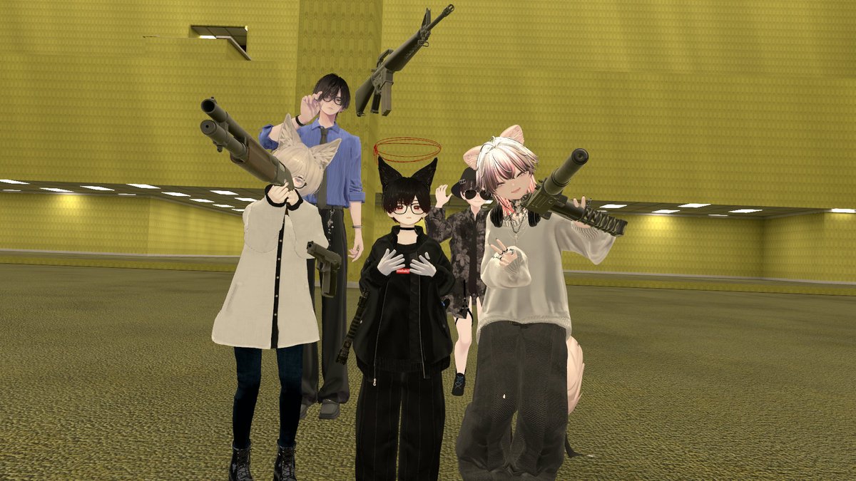kanoechannel's tweet photo. バックルームを探索などした
結局最後までは行けなかったけど楽しかったね
#VRChat https://t.co/cdmyvD8s13