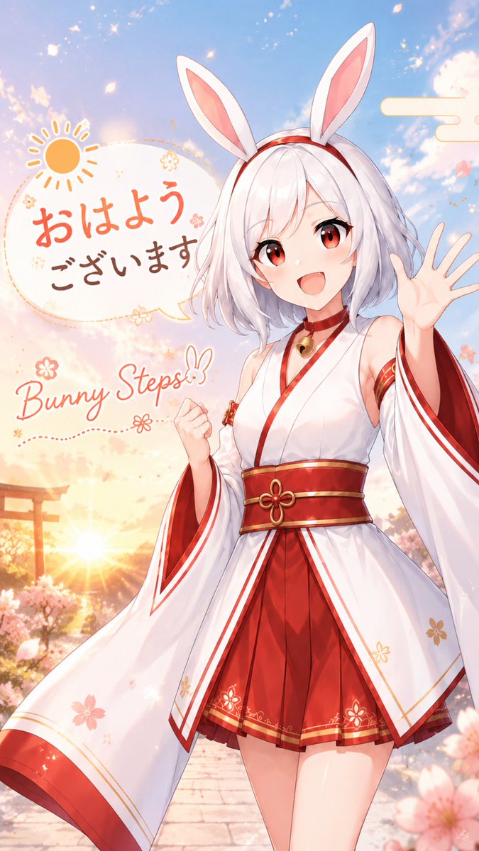 BunnySteps_X's tweet photo. おはようございます🐇✨

一周年へ向けて、
今日もバニーステップスは少しずつ前進中です。

まだ小さな村づくりの途中だけど、
音と物語をひとつずつ積み上げていきます🌱

今日もよい風が吹きますように。

バイニー✨ https://t.co/KovbVOpp0R