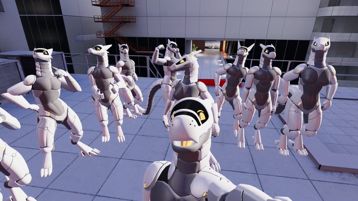 DrakiousDerg's tweet photo. Synths are inbound! The Forge Synth avatar base releases Wednesday at 12pm CST! https://t.co/gWiD8fwoNJ