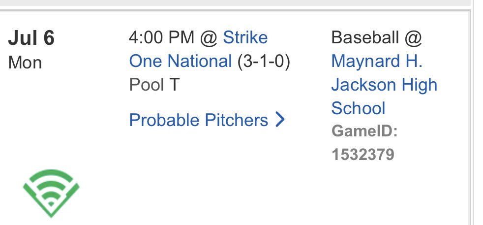 peteryarnell3's tweet photo. Starting pitcher for tomorrows game at 4:00 PM at Maynard H. Jackson High school. https://t.co/pfTMxxhNL2
