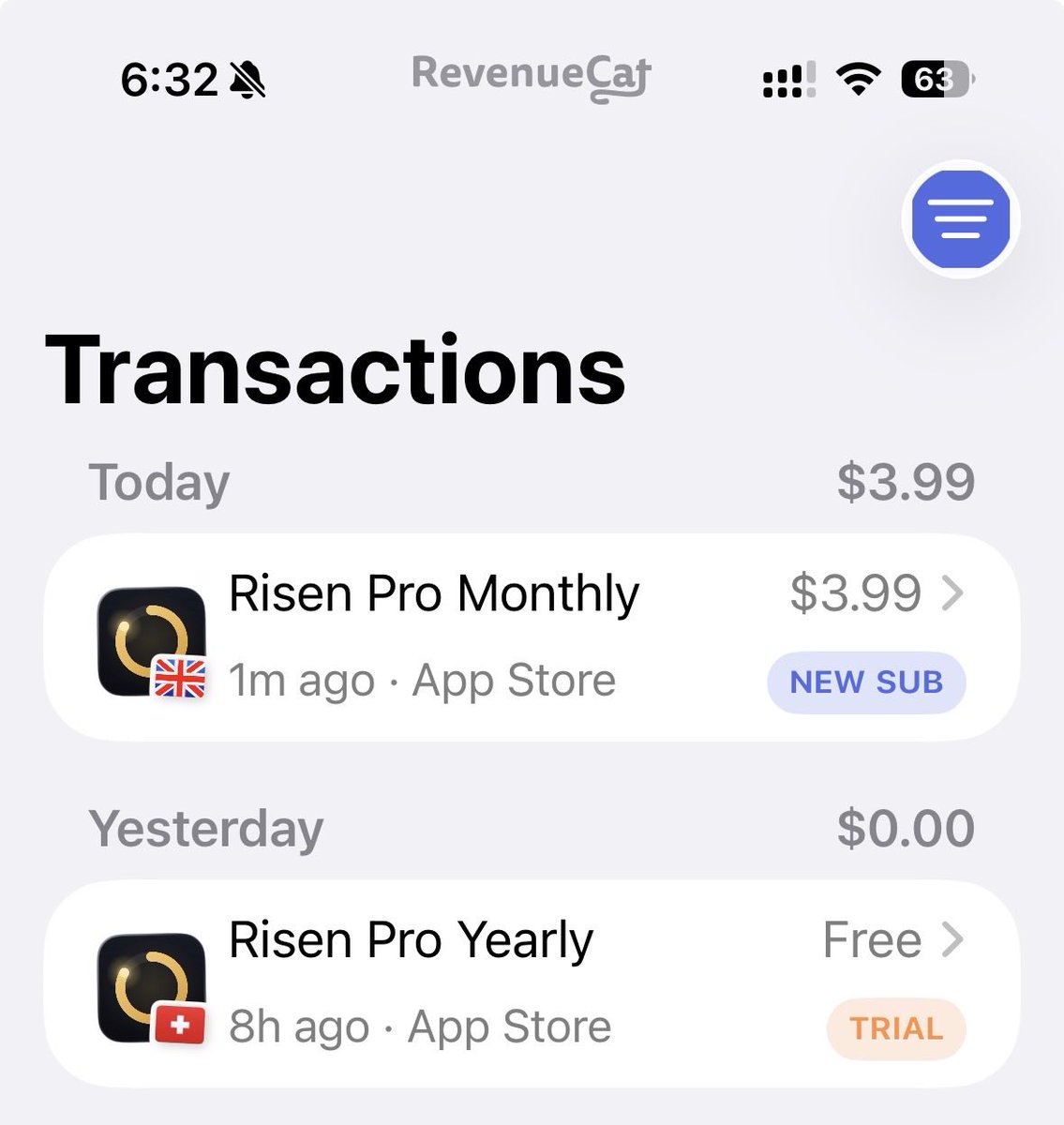 anhnc92's tweet photo. Every product starts with one customer.

$0 → 1 sale is the hardest milestone.

Risen reached it today. ❤️ https://t.co/c0NWST7bTv