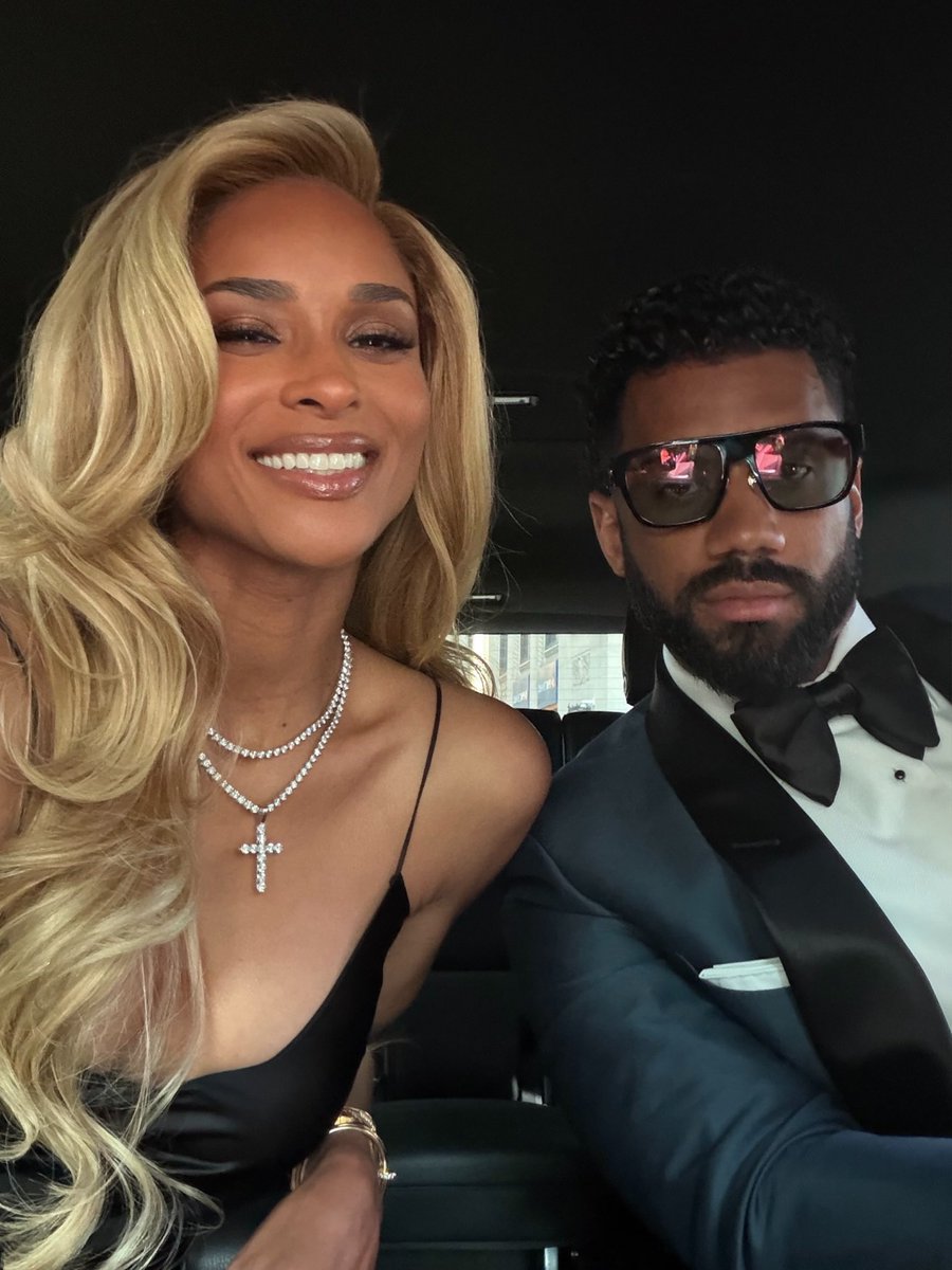 wavecheckers's tweet photo. Russell &amp; Ciara Wilson share pics from Taylor Swift and Travis Kelce’s wedding💍 https://t.co/FGyi6IxyXj