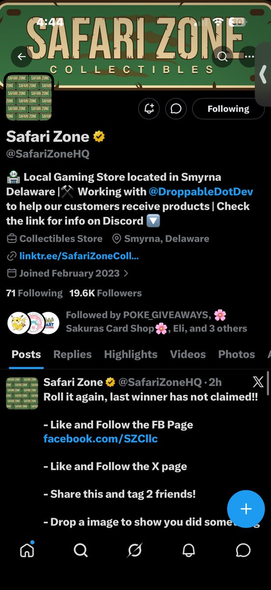 FormidableJedi's tweet photo. @SafariZoneHQ @jo_steez @creative_jessi 
Thanks for the chance 🤞🏽 https://t.co/DQxU1pdwGg