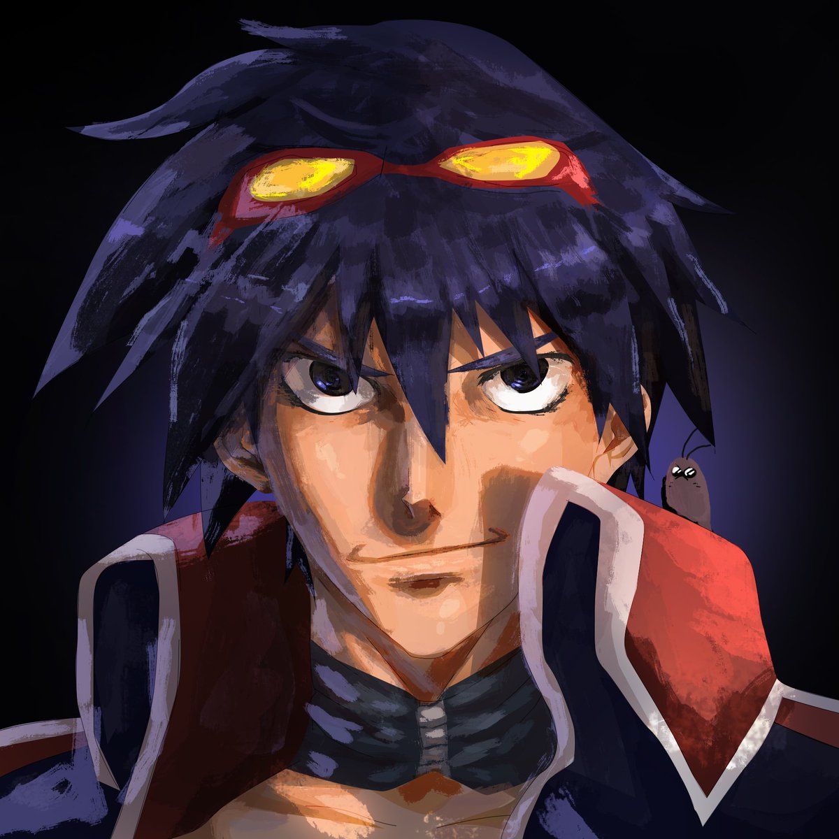 dk_222227's tweet photo. Coloring Simon for @haru_777772 - 2025
#GurrenLagann #Simon #coloring https://t.co/BvUU3JjA7h