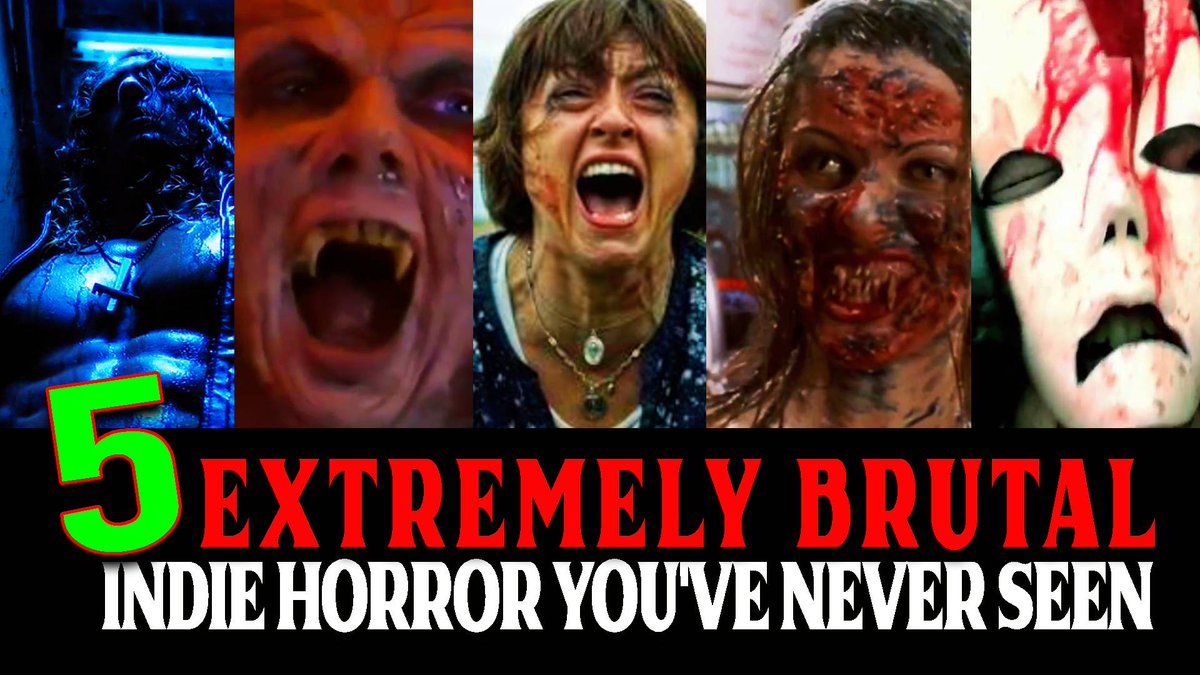 BTVcast's tweet photo. 5 of the Most EXTREME BLOODY &amp; Brutal Indie Horror Films You've Probably Never Heard Of.. @Unearthedfilms @mvdentgroup @VisualVenVideo 

LINK https://t.co/lUkKygzzDr

#horror #newreleases #bloody #horrormovies #Top5 https://t.co/SJslmTX3fp