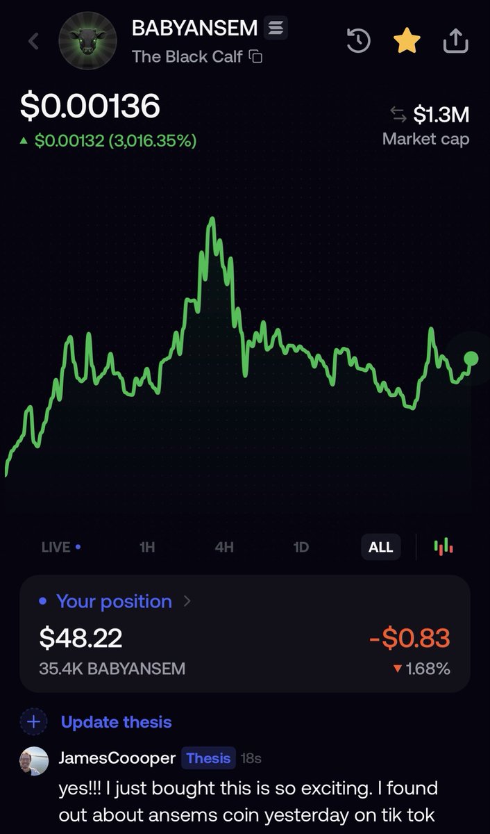 JamesCoooper's tweet photo. I love this idea! I just bought my first crypto ever today and it’s solana:DLvuaz18bKnh1hEaCZsZ5NgJi7wYFm5RvgZVA2M5pump 😁 I’m super excited!! If I am chosen, I would be forever grateful and am definitely going to share this around.

Here is my Solana wallet address: 

ALJRgA8Aa2h5sLNHpQc7dAeqvd1S9EyGFTP432o8HBNS
