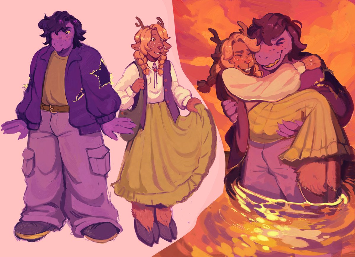 mars_malade's tweet photo. #deltarune #deltarunefanart suselle festival outfits........ https://t.co/kE6oTRapgY