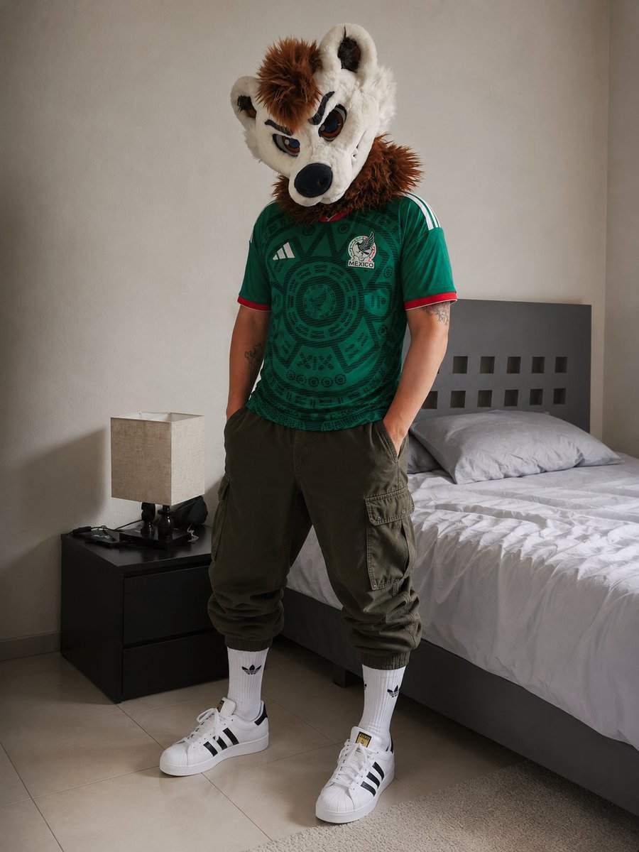 ColdyAD's tweet photo. There's no horny post today because I have to support my country's team in the World Cup.
Today I play sports outfit 🇲🇽⚽️👀 https://t.co/6YGqvRg0C3