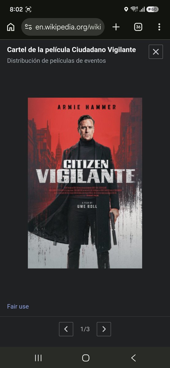 scarlos0519's tweet photo. Una buena película para pasar el rato https://t.co/g85QSfWTLI