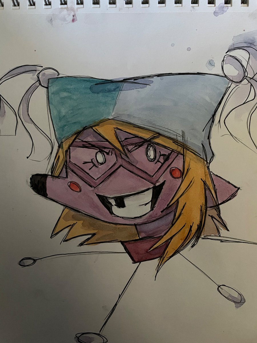 thatrandommeow's tweet photo. Watercolors PLEASE IGNORE MISFAKES PLEASE IT WAS DARK AND STUFF PLEASE FORGIVE ME!!!!! 
+1 more in replies :) https://t.co/J2WTKQdymu