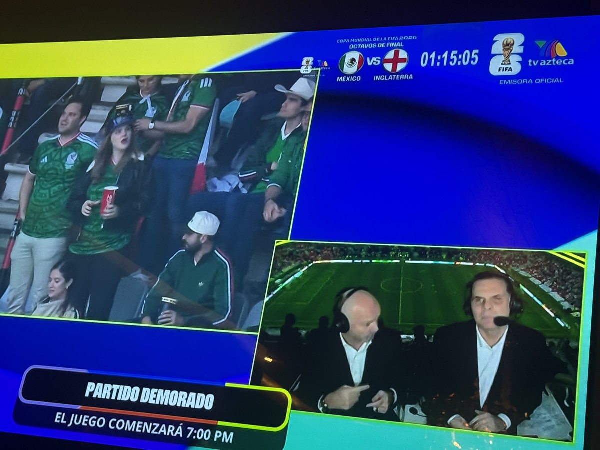 pedroferriz3's tweet photo. ¡Aquí vemos el mundial por @AztecaDeportes!

Abrazo para @RicardoBSalinas https://t.co/y0OCOT2vgA