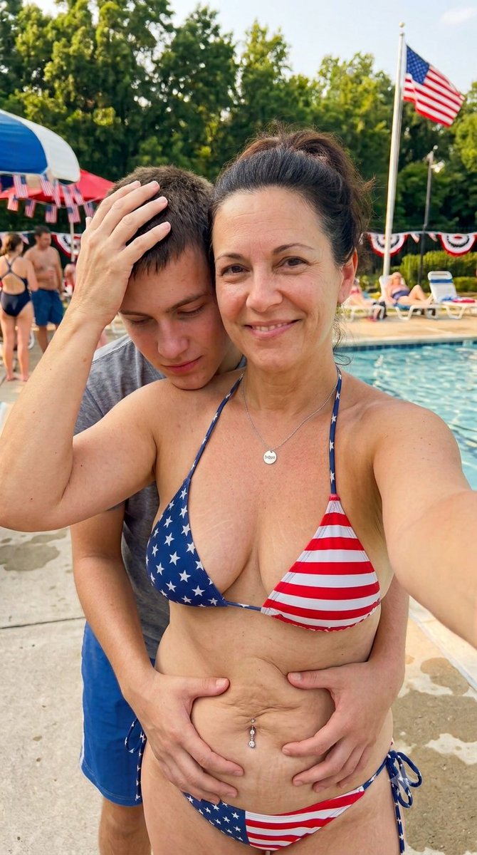 blackurt02's tweet photo. Happy Fourth of July from all loving Mothers to their Sons and sons to their hot MILF Mommys. 

#Incest #Taboo #MomSon #MotherSon #MILF #Mommy #MomandSon #TabooMom #incestoconmamá #AI #AIart https://t.co/c8o92UL344