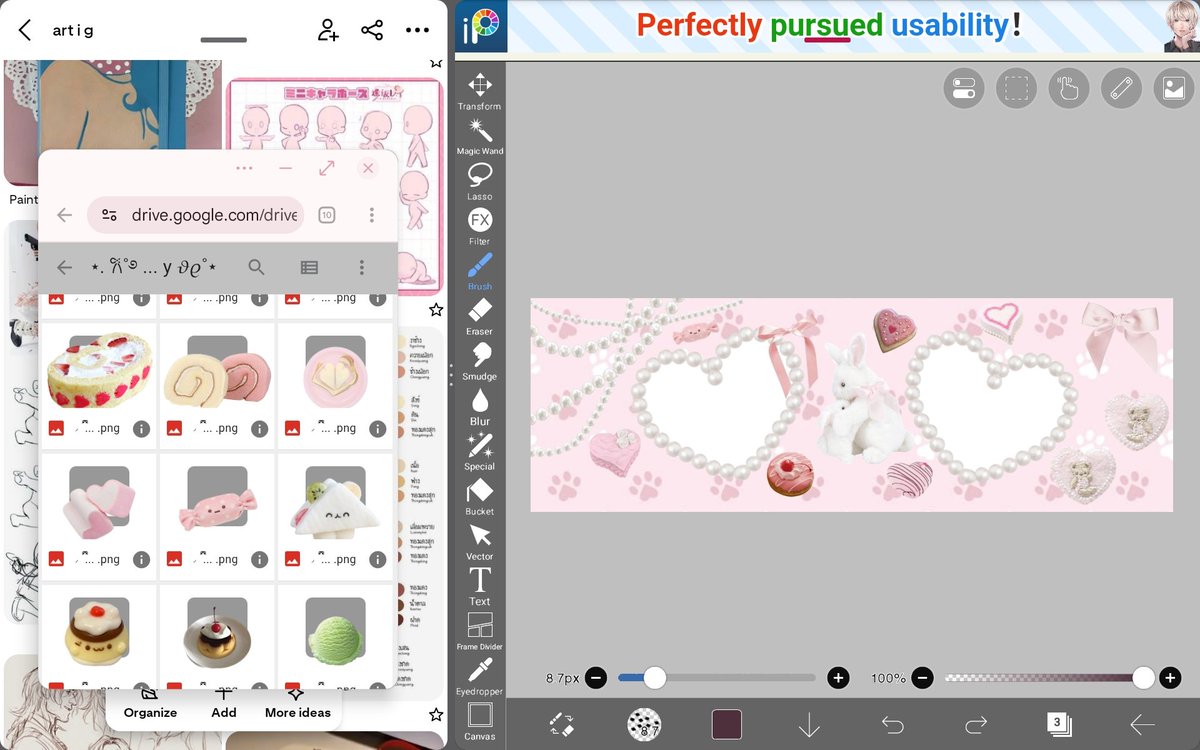 vizlasprincess's tweet photo. first time trying to make a banner god only knows what im doin #hope it looks nice later #prayin https://t.co/HGt18cY14D