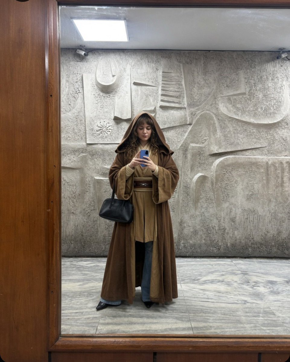 AlbertWasca's tweet photo. Ayer caí a la reunión del consejo Jedi así, cuando entré como que todos los maestros Jedi hicieron un micro silencio 
👁️👄👁️ https://t.co/7RyetyGiOH