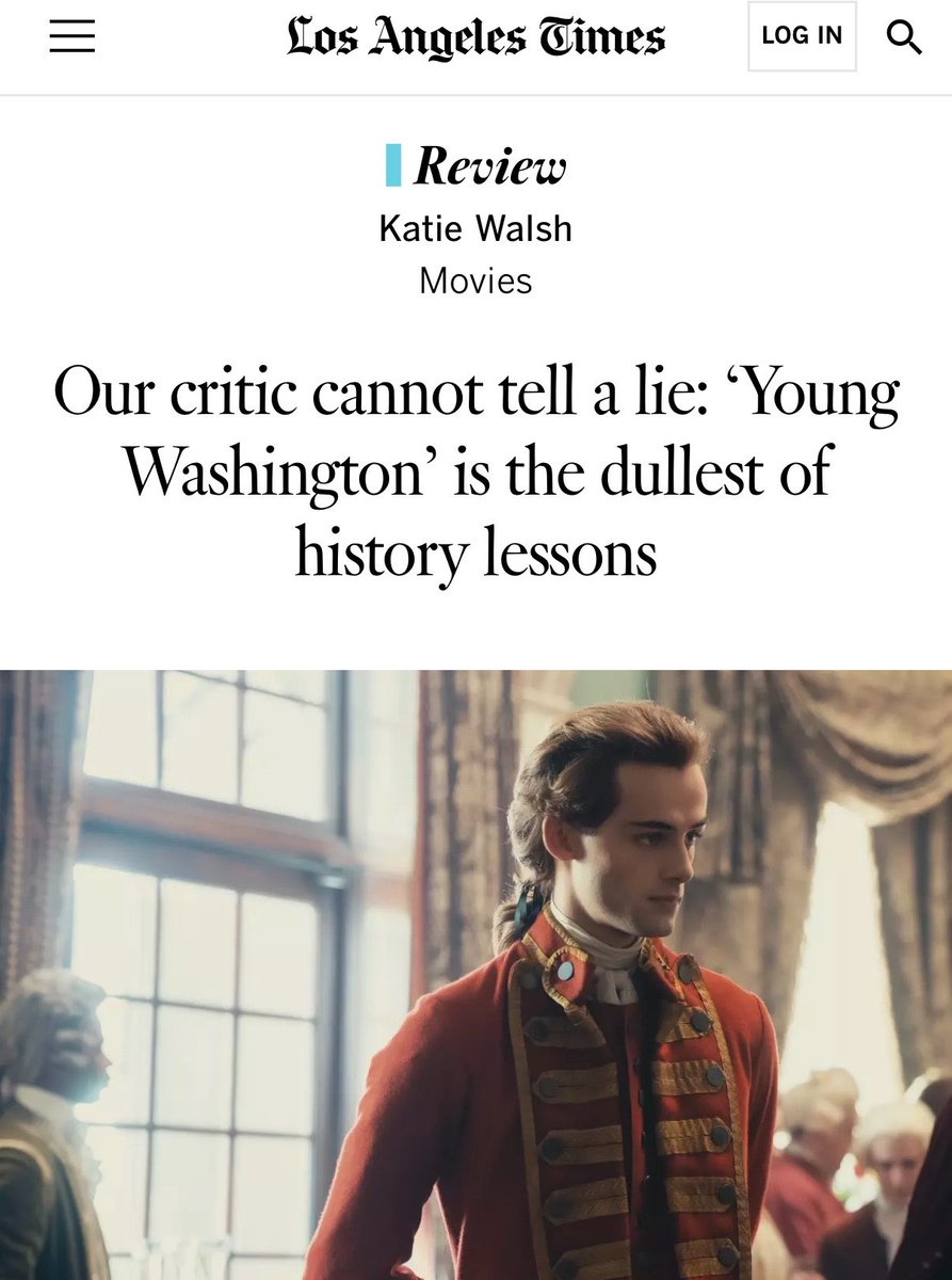 libsoftiktok's tweet photo. Woke Hollywood and the leftist media don’t want stories about America’s founding to succeed because they are anti-American scum, so they print garbage to try to discredit it

The fact is Young Washington overperformed their opening weekend with $20.8M domestically!

The people love it 🇺🇸🇺🇸🇺🇸