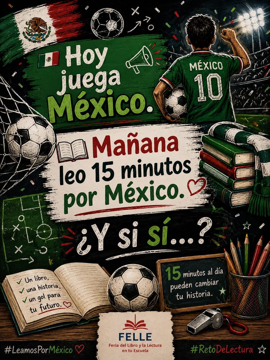 TEEC's tweet photo. ¿Y si sí...?

#LeamosPorMéxico #InclusiónLectora #RetodeLectura https://t.co/5EF7WGrsuR