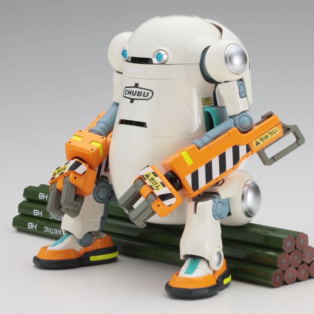 kobax27's tweet photo. メカトロ中部パワーアームの系譜

ハセガワ20 メカトロウィーゴ No.04 ぱわーあーむ “みかんだいふく”は9月末工場出荷の再販予約受付中です！
#メカトロウィーゴ https://t.co/fUTKfwtR9W