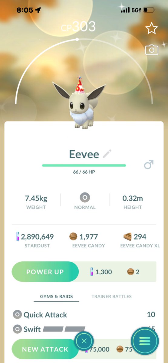 player_etzu's tweet photo. @Dallycatxo 100% have to be cause I got back to back event shinies as well. Not complaining tho https://t.co/Bq4iEGxDG4
