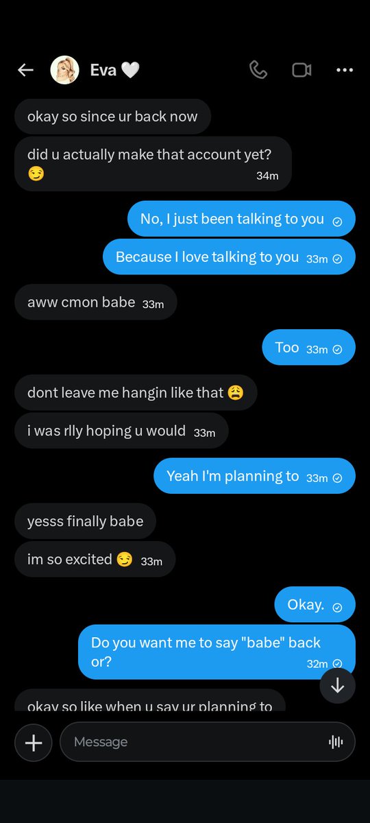 TvmanYTanimator's tweet photo. I just wanted to share with everyone that an account is gr00ming me in my messages #wrong #help https://t.co/gKdGXV7tg7