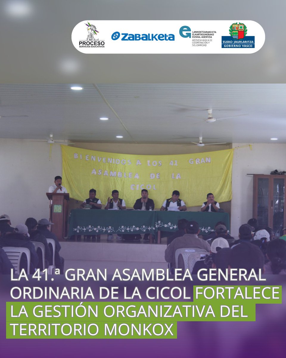 EduProceso's tweet photo. 𝗟𝗮 𝟰𝟭.ª 𝗚𝗿𝗮𝗻 𝗔𝘀𝗮𝗺𝗯𝗹𝗲𝗮 𝗚𝗲𝗻𝗲𝗿𝗮𝗹 𝗢𝗿𝗱𝗶𝗻𝗮𝗿𝗶𝗮 𝗱𝗲 𝗹𝗮 𝗖𝗜𝗖𝗢𝗟 𝗳𝗼𝗿𝘁𝗮𝗹𝗲𝗰𝗲 𝗹𝗮 𝗴𝗲𝘀𝘁𝗶ó𝗻 𝗼𝗿𝗴𝗮𝗻𝗶𝘇𝗮𝘁𝗶𝘃𝗮 𝗱𝗲𝗹 𝗧𝗲𝗿𝗿𝗶𝘁𝗼𝗿𝗶𝗼 𝗠𝗼𝗻𝗸𝗼𝘅
🔗 https://t.co/LC38kVzKBW
#CICOL #OMIML #Lomerío #PuebloMonkox #MujeresMonkox https://t.co/UQESfwuZwx