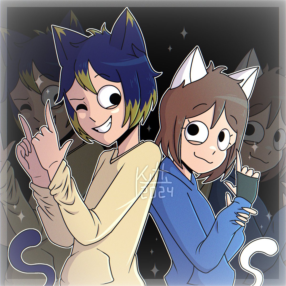 kittyfluffyy1's tweet photo. (24/06/2024) EL MEJOR DÚO DE LA HISTORIA‼️CHUMIX Y KITTY @Chumix11 #kittyfluffyy #chumix11 #chumix #ChumixFan #Kitty #kittyfluffy #draw #dibujo #gift #digital https://t.co/ek9zB9YYiN
