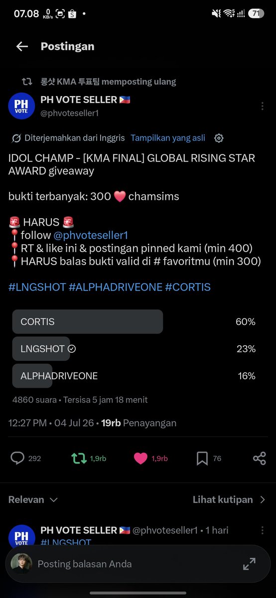 Septi099's tweet photo. @phvoteseller1 For #LNGSHOT https://t.co/qjqkOWqAjx