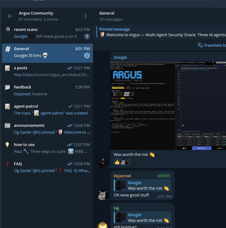 Argus tweet media