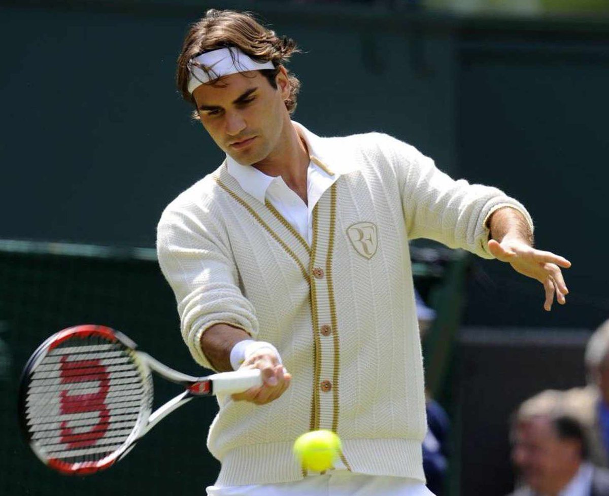 Tiempodetenis1's tweet photo. El outfit más lindo en la historia de Wimbledon.

Roger Federer en 2008 💚 https://t.co/ClreN0eiDd