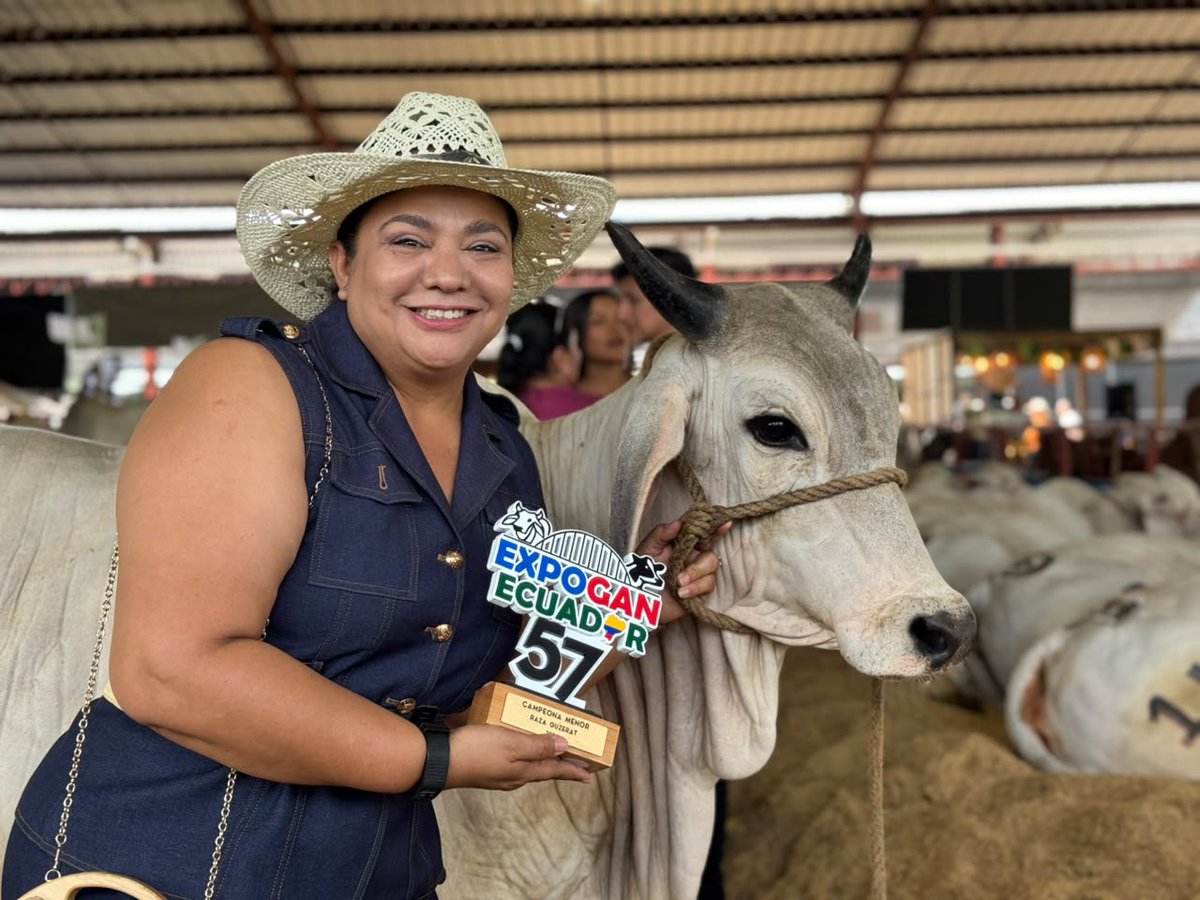 avalleec's tweet photo. Tuve la oportunidad de participar en la EXPOGAN Ecuador 2026, que se desarrolló del 2 al 5 de julio en las instalaciones de ASOGAN Santo Domingo de los Tsáchilas. En esta 57.ª edición fui testigo del importante crecimiento del sector. https://t.co/BFuN4na8HI
