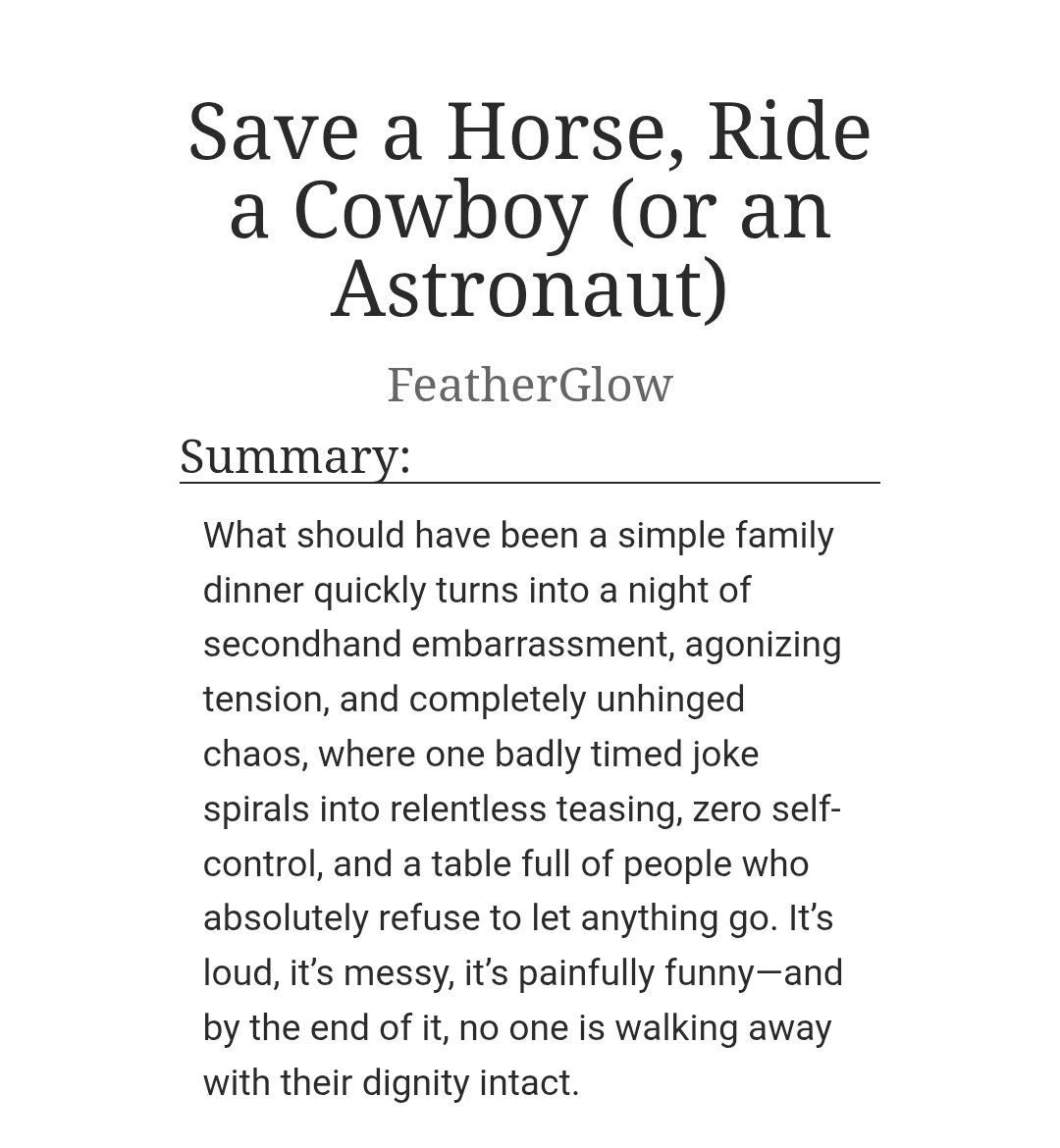 featherglow_'s tweet photo. Chapter 14 is up https://t.co/QPwoqdGqJF