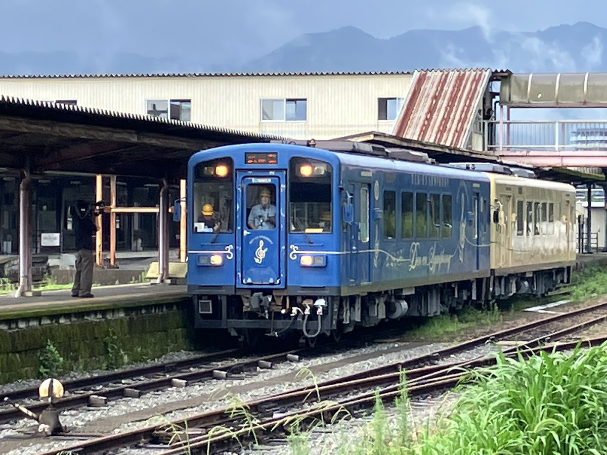 DE101756's tweet photo. #くま川鉄道
人吉温泉〜肥後西村の復活区間
これより試運転開始！ https://t.co/9Is4W1te8h