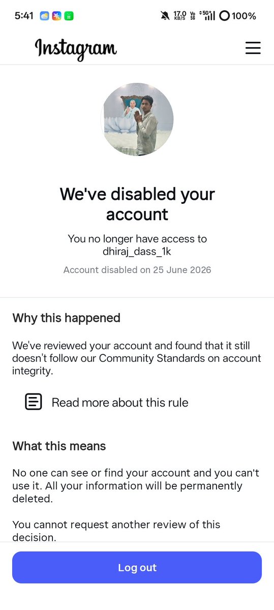 madhya_prades's tweet photo. @instagram Instagram ID Neme - @dhiraj_dass_1k ID We've disabled on 25 June 2026 please recover 😭
🙏
_ dhirajdas946785@gmail.com https://t.co/DlwKBNJTTL