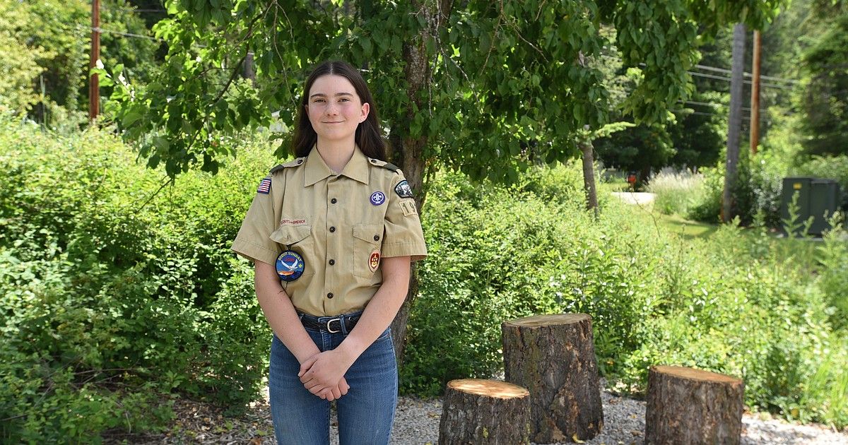 DailyInterLake's tweet photo. ICYMI -- Bigfork girl sets sights on achieving Eagle Scout rank https://t.co/qCI9GcORiz https://t.co/SdK5QU4qeN