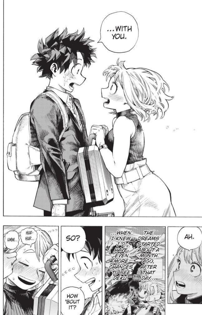 GiovanniIntiso's tweet photo. @p77sandy @ito_hinata @stella_blogs Izuocha is for sure is canon Deku word quote says Going forward he wants more with Ochako after saying he used to think everyone was special and then Toga pushes her saying she has so much life and love to give right into deku. The author is CLEARLY telling you what they want https://t.co/NQbnvQPlZP