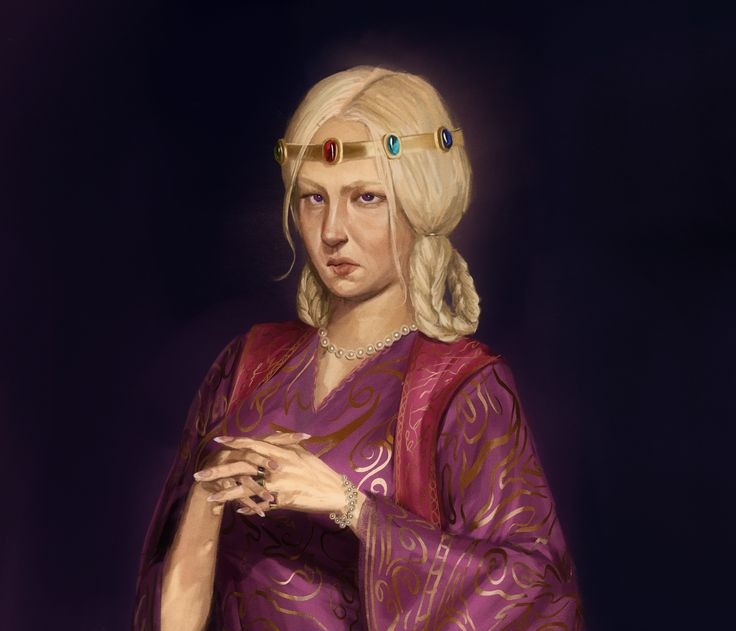 nosfealu's tweet photo. As mulheres que marcam cada evento histórico de asoiaf usando a cor ametista é algo pra mim https://t.co/qLwnrzjQUv