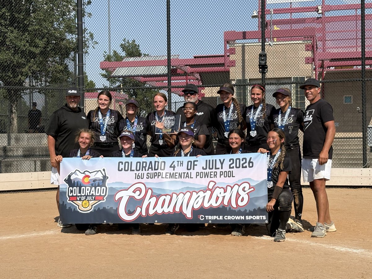 roimidwest's tweet photo. 🏆 CHAMPIONS 🏆
ROI Midwest-Kessler 15U wins the Colorado Sparkler Supplemental Power Pool. 17 games across two tournaments on this road trip (P5 Patriot Games → Sparkler), and they saved the best for last. 
Final: 8-6 over Wisconsin Lightning, always great competition, well respected team and great coaching. 

Offense respected
@MaiseyMcCarty55 
2-4, HR, 4 RBI
@GabriyellaK 
2-3, 3 R, RBI, 2 2B
@kadenceb2028 
2-4
@VaiVasques2028 
H, R
@KynleeDiLibero4 
2B
@CarleeB13360 
RBI 2B

Pitching:
@MaiseyMcCarty55 (W): 
6.1 IP, 9 H, 3 ER, 5 BB, 3 K
@GabriyellaK : 
0.2 IP, 0 ER, 1 K (Save)

Up Next- TC Nationals-St. Louis 
@MidwestPremierS @tagupSoftball @LineDsoftball @ExtraInningSB @SoftbalAmerica @triplecrownspts @TCSFastpitch