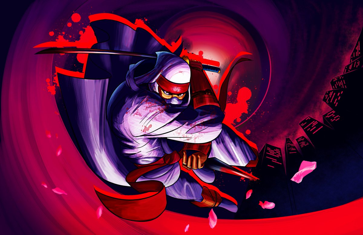 SHINOBI 🥷 #SEGA #digitalartㅤㅤㅤㅤ
