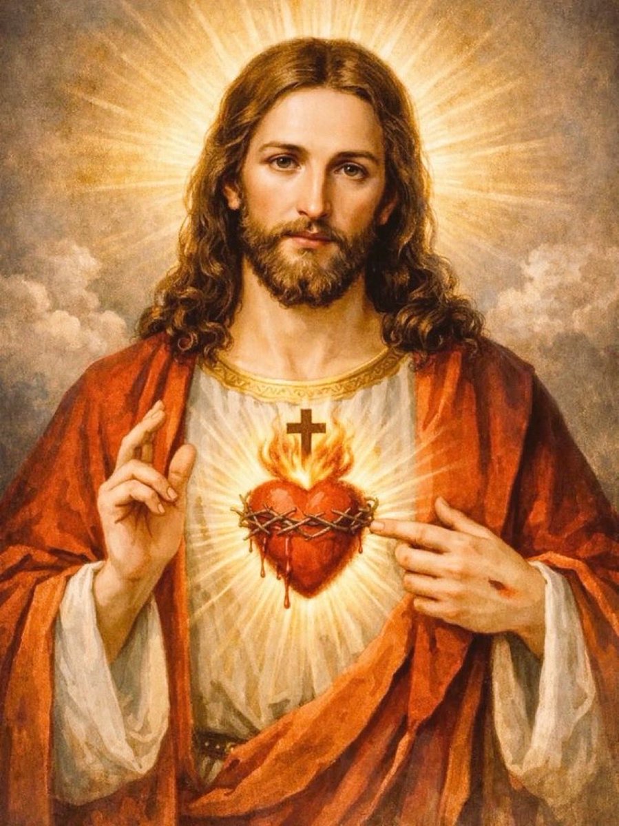 Reza_el_Rosario's tweet photo. Sagrado Corazón de Jesús en Vos confío. https://t.co/SY0bo30ws0