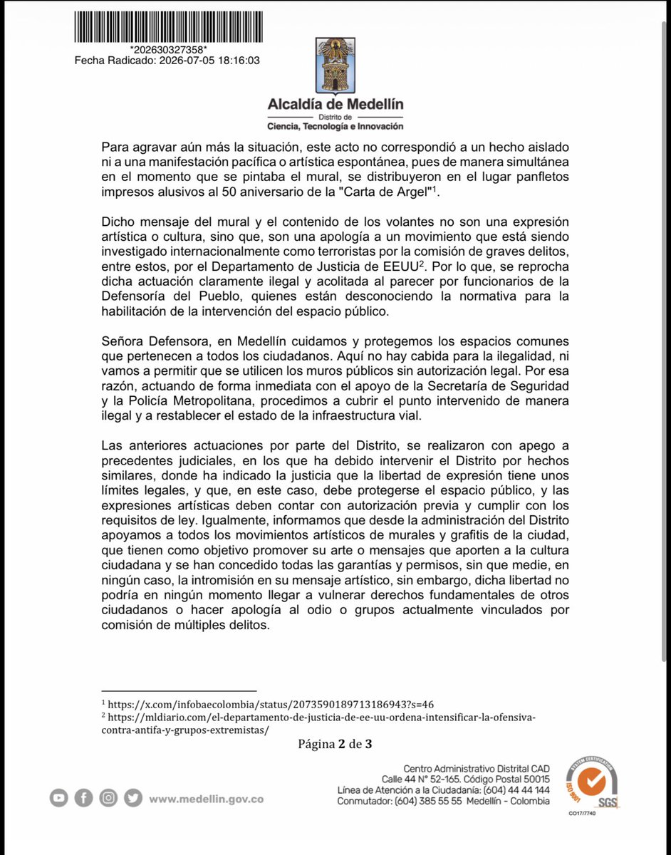 BluRadio Colombia tweet media