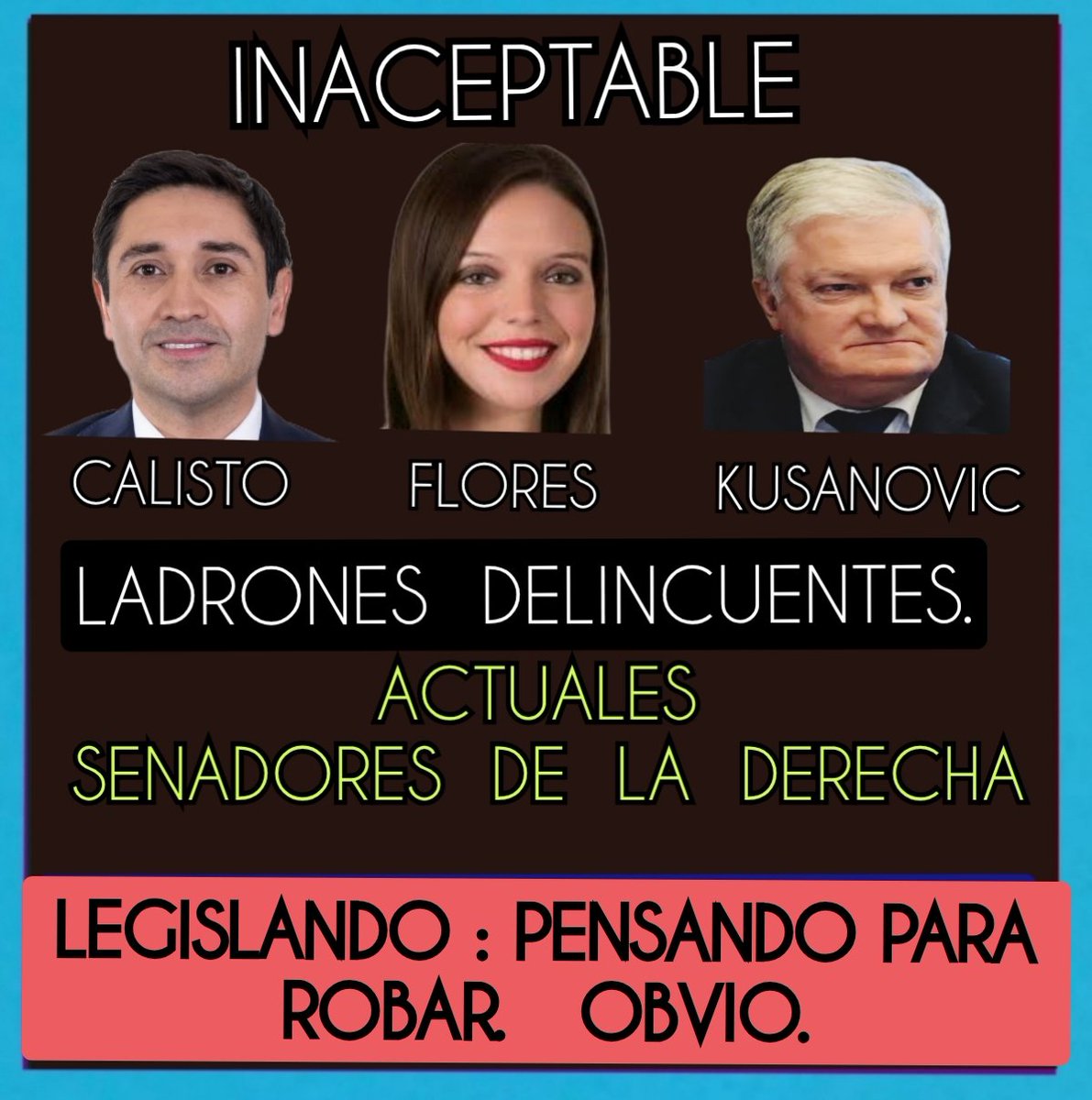 Ricsepul's tweet photo. DELINCUENTES CON LA MIRA, PARA DELINQUIR https://t.co/Lz2pqxQdW1
