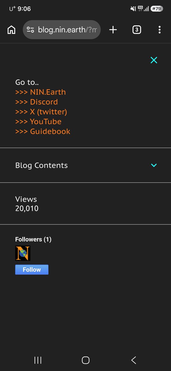 NINonEarth tweet picture